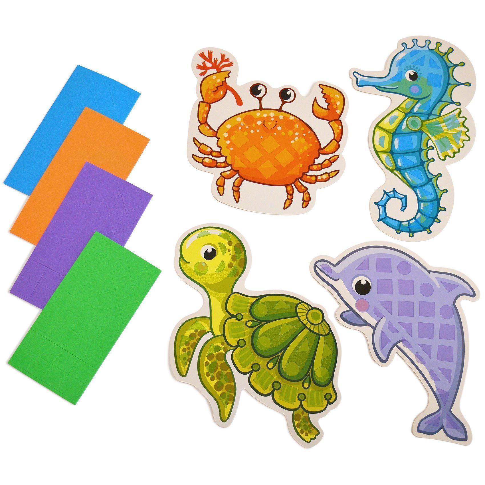 Занятие для малышей морские обитатели