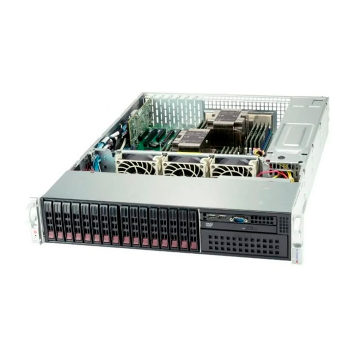 Серверная платформа Supermicro SYS-2029P-C1R Black