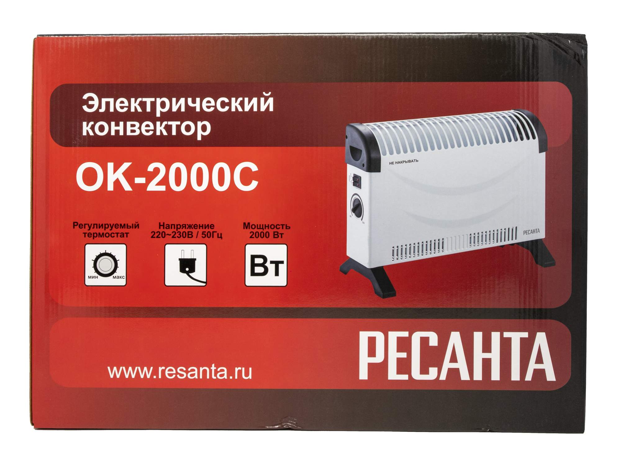 Конвектор Ресанта ОК-2000С 67/4/8 белый, купить в Москве, цены в ...