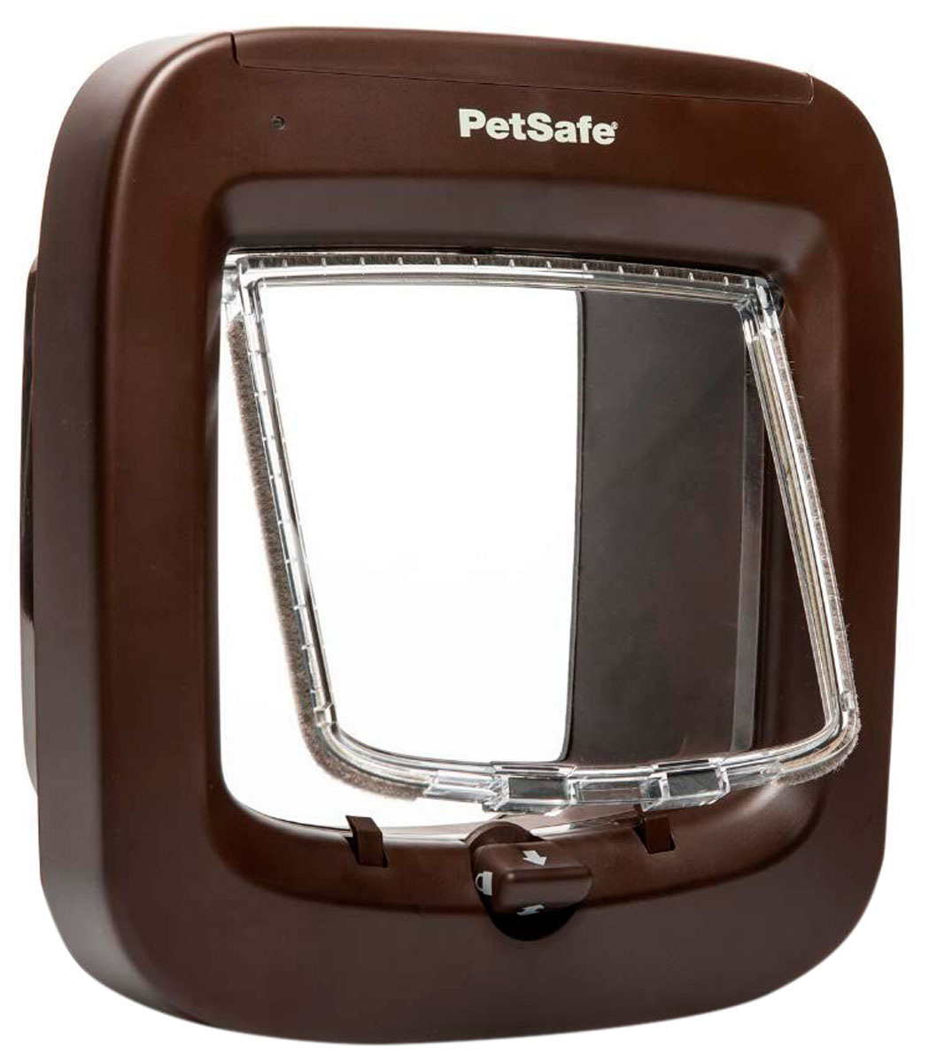 Дверца для кошки PetSafe StayWell 4-позиционная коричневая 14,6 х 13,5 см