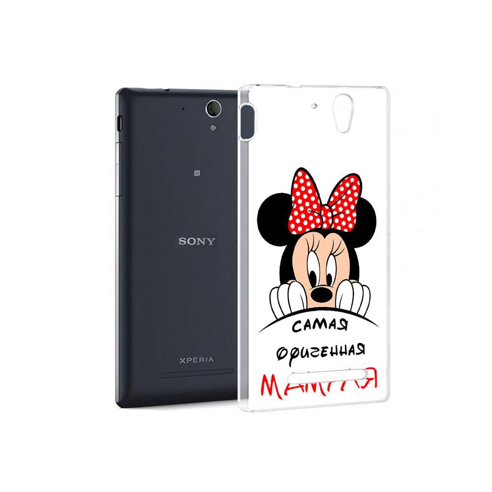 Чехол MyPads Tocco для Sony Xperia C3 Самая лучшая мамуля Мини Маус  (PT18760.251.152) – купить в Москве, цены в интернет-магазинах на Мегамаркет