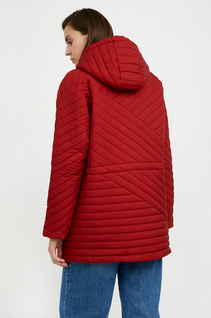 Куртка женская Finn Flare A20-12057 красная S