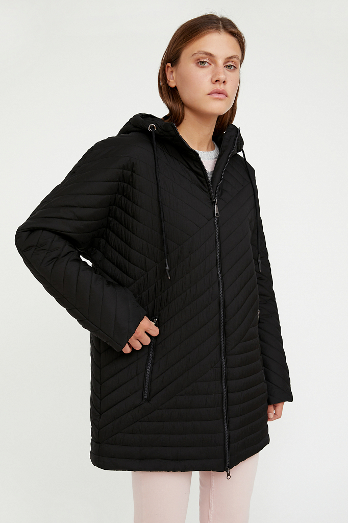Куртка женская Finn Flare A20-12057 черная S