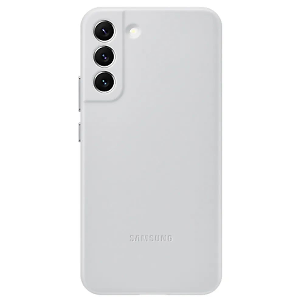 Панель-накладка Samsung Leather Cover Light Grey для Samsung Galaxy S22+,  купить в Москве, цены в интернет-магазинах на Мегамаркет