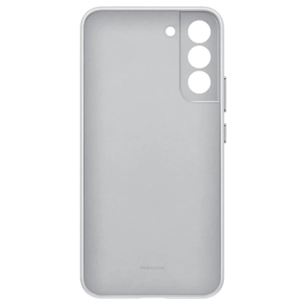 Панель-накладка Samsung Leather Cover Light Grey для Samsung Galaxy S22+,  купить в Москве, цены в интернет-магазинах на Мегамаркет