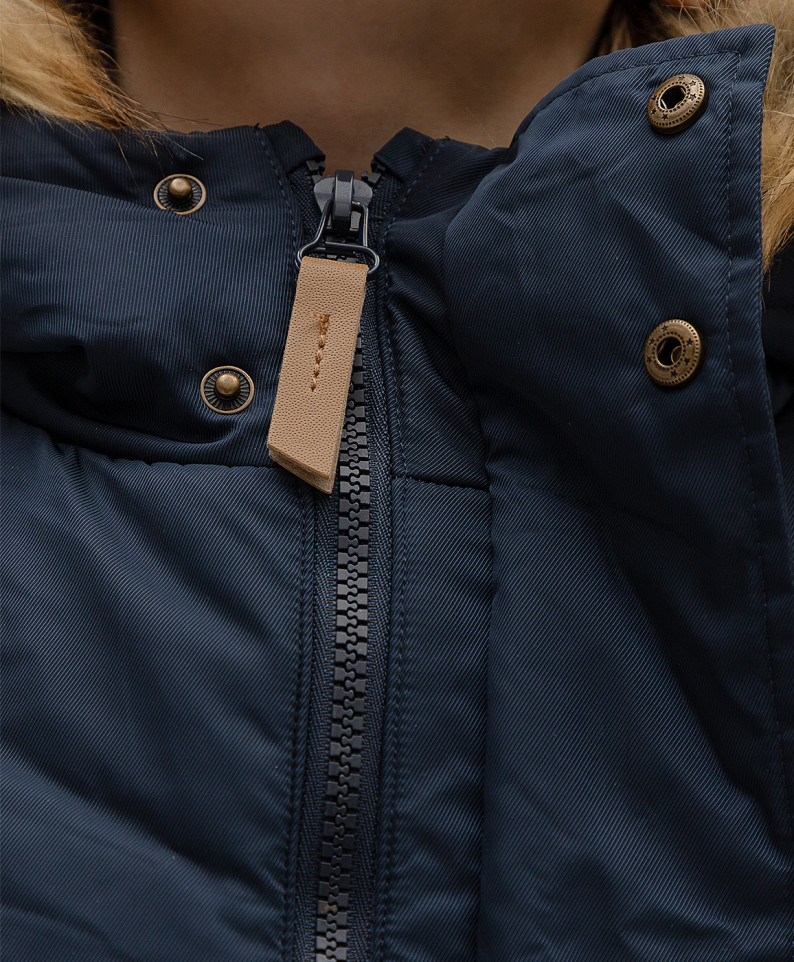 Пальто зимнее Button Blue 221BBBJC45021000 цв. синий р. 146