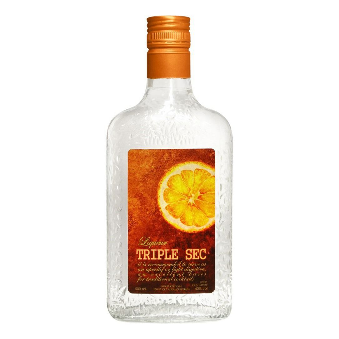 Ликер Triple Sec апельсин 40% 0,5 л - купить в Москве, цены на Мегамаркет | 100060812874