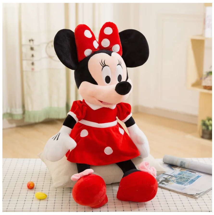 Мягкие игрушки Микки и Минни Маус Mickey Minnie Mouse, 2 шт. 120 см –  купить в Москве, цены в интернет-магазинах на Мегамаркет