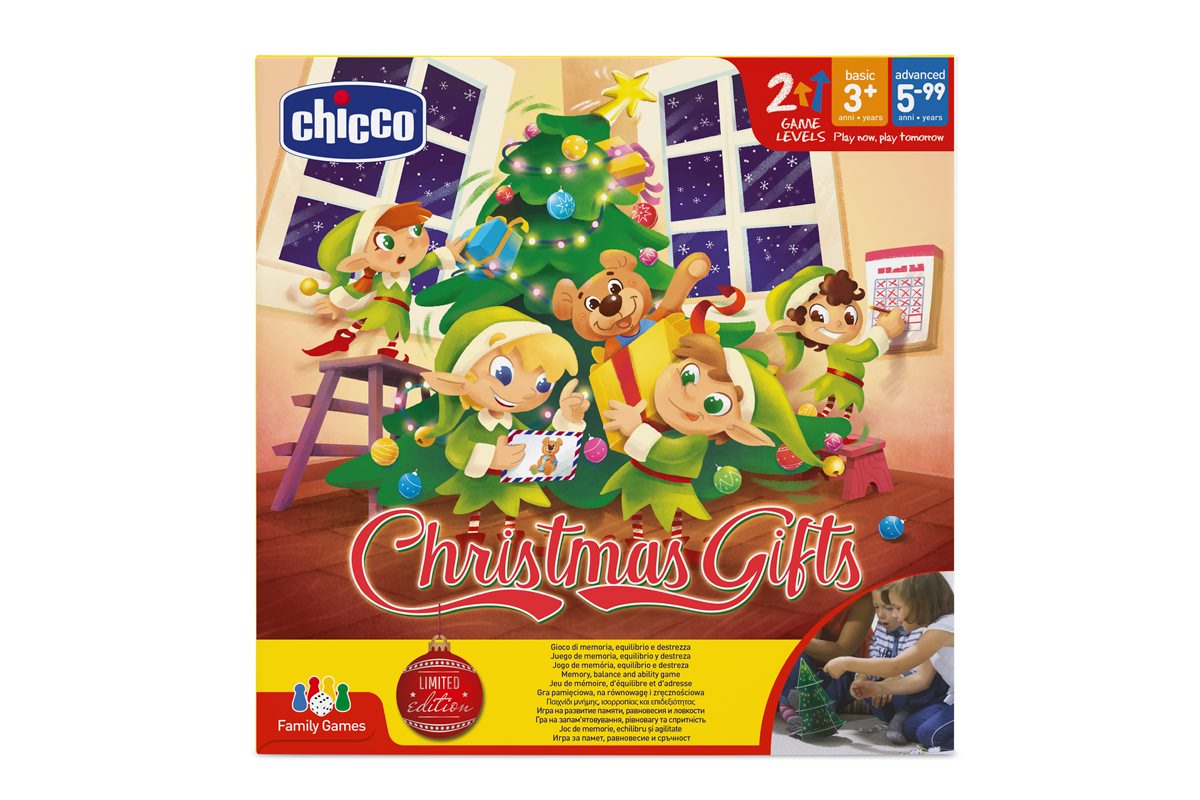 Купить семейная настольная игра Chicco Christmas Gifts, цены на Мегамаркет  | Артикул: 100023870532