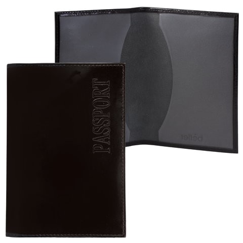Обложка для автодокументов унисекс Befler Passport черная