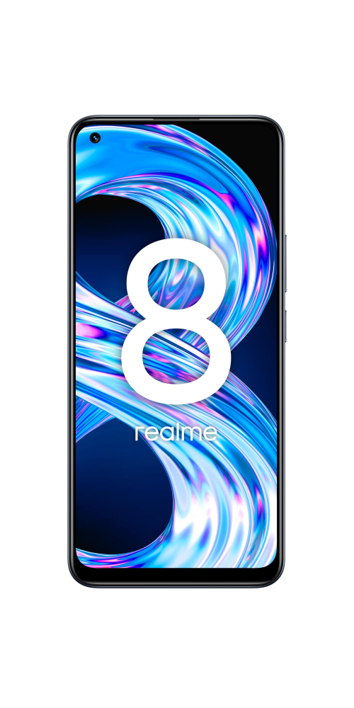 Смартфон Realme 8 6/128GB Punk Black (RMX3085), купить в Москве, цены в интернет-магазинах на Мегамаркет