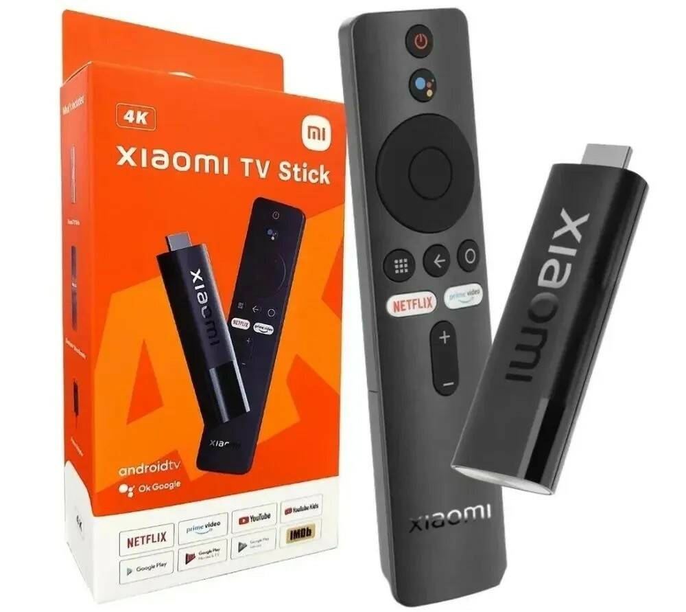 Купить Медиаплеер Xiaomi Mi TV Stick 4K EU в интернет-магазине DNS