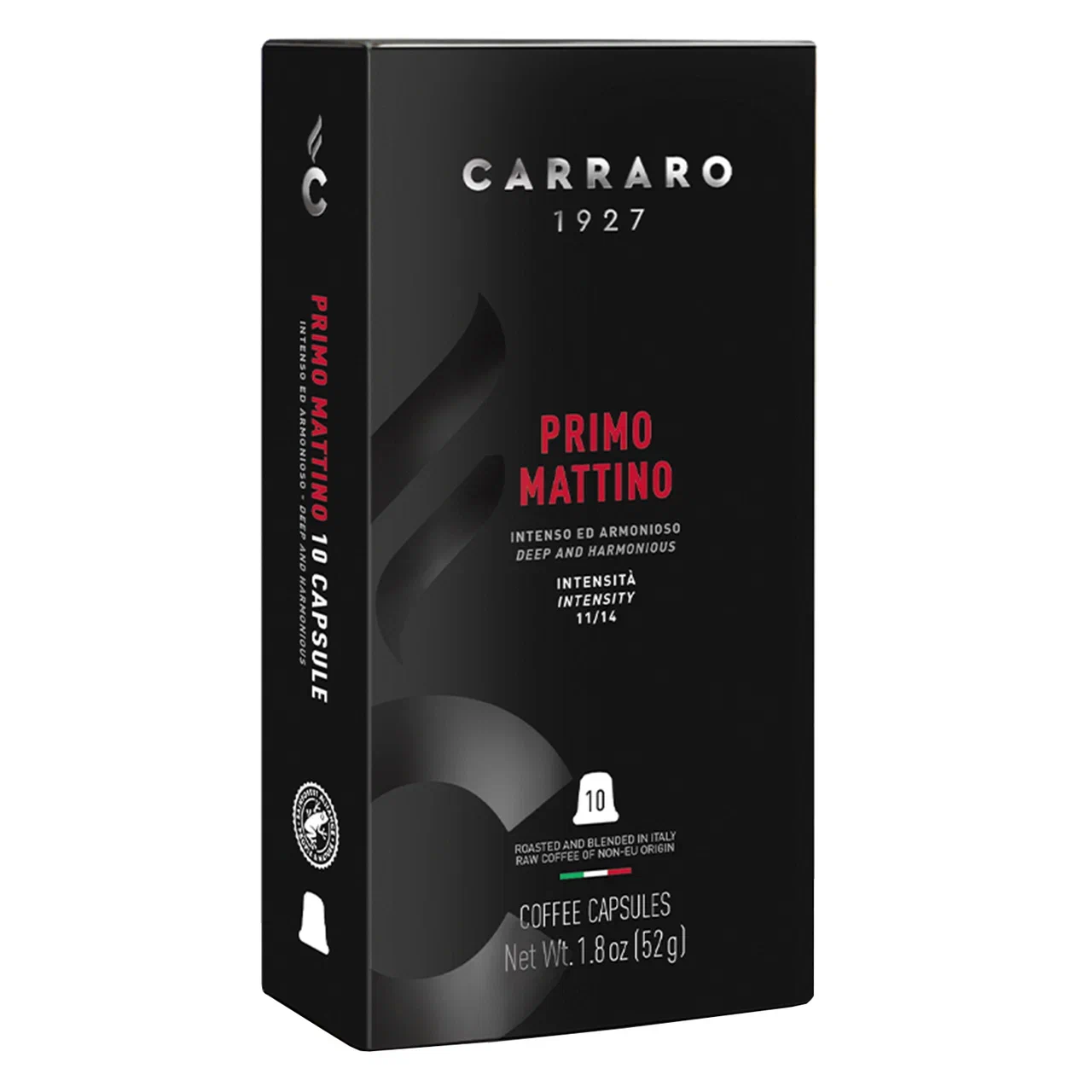 Купить кофе в капсулах Carraro Primo Mattino 10 шт., цены на Мегамаркет | Артикул: 600006935404