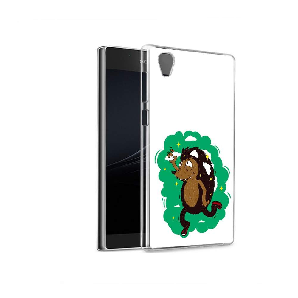 Чехол MyPads Tocco для Sony Xperia L1 Ежик в облаках (PT66853.250.77),  купить в Москве, цены в интернет-магазинах на Мегамаркет