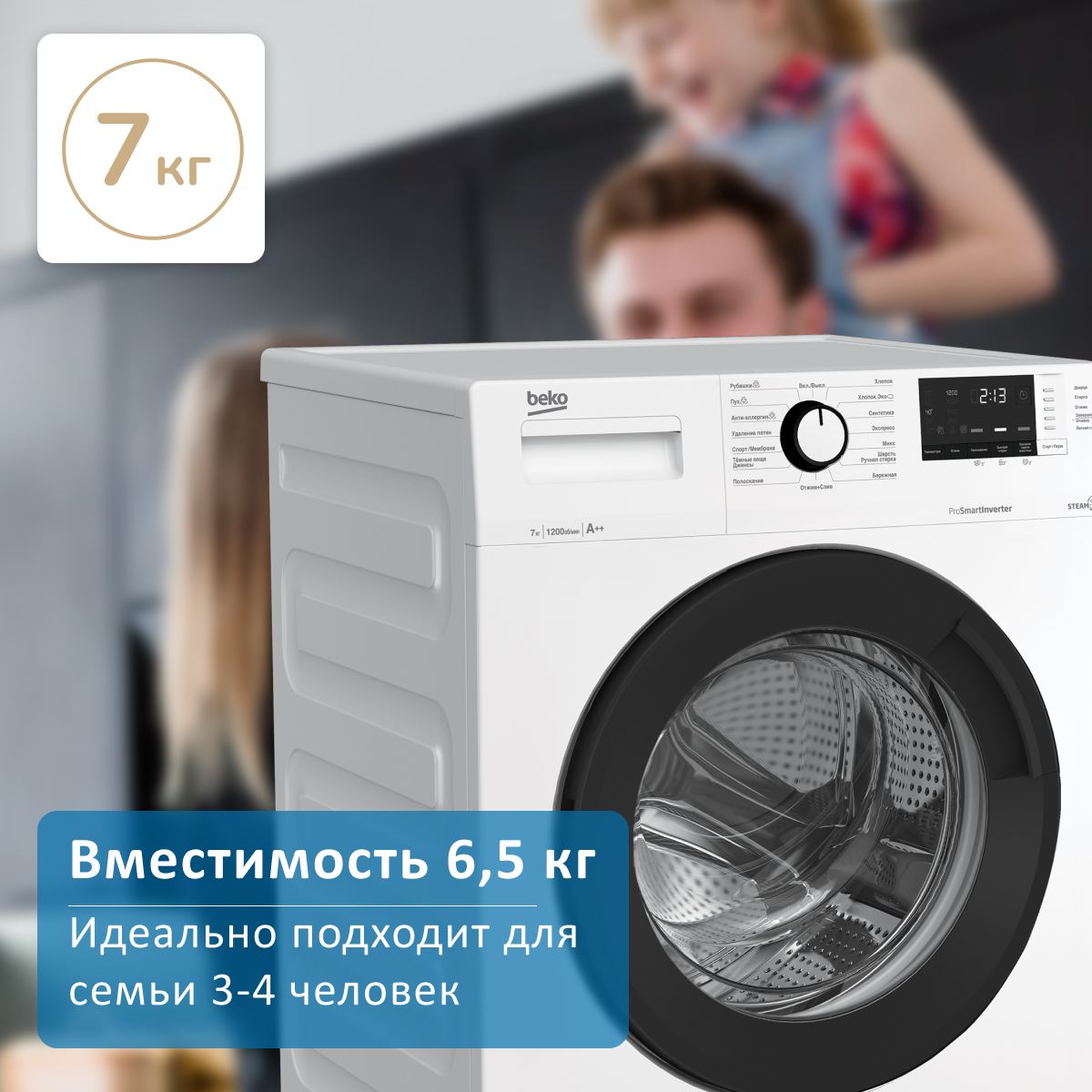 Стиральная Машина Beko Wsre6h612zsw Купить