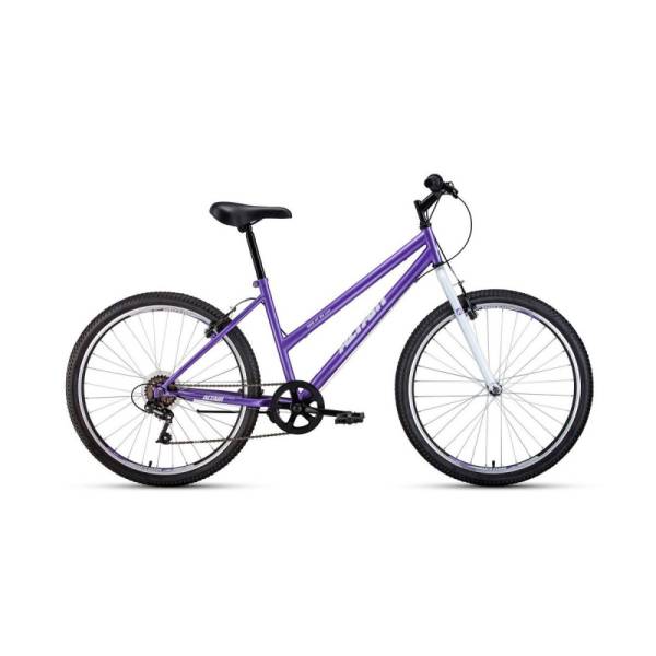 Велосипед Altair MTB HT low 2022 15" фиолетовый/белый - купить в Форвард, цена на Мегамаркет