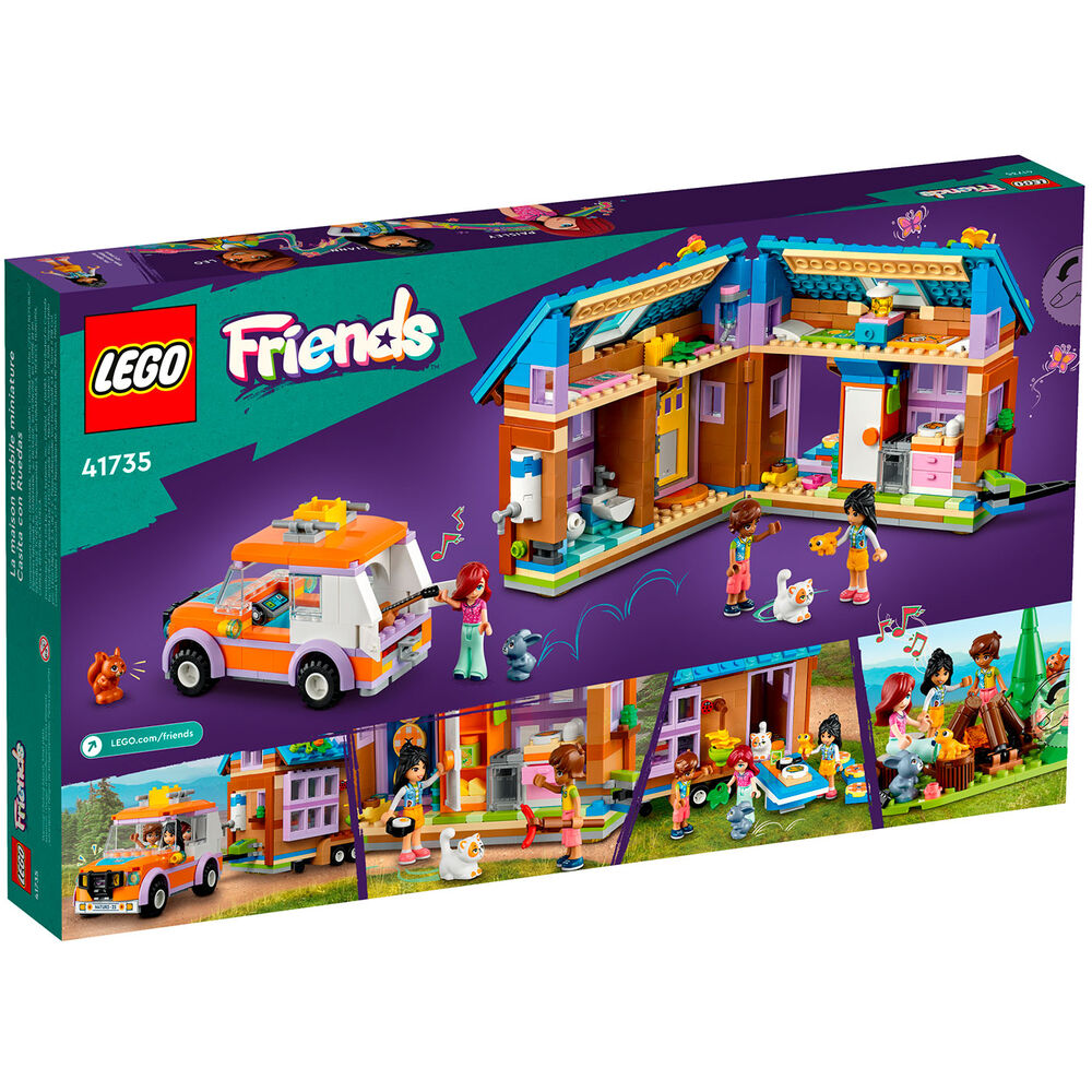 Купить конструктор LEGO Friends Мобильный домик, деталей 785, 41735, цены  на Мегамаркет | Артикул: 600011142661