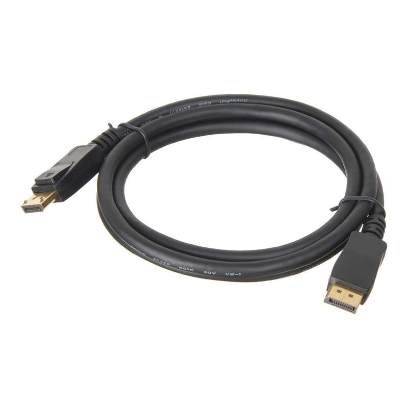 Кабель DISPLAYPORT (M) DEXP (ver. 1.2A, 1.8М, черный. Buro кабель. Переходник аудио Hama h-30455.