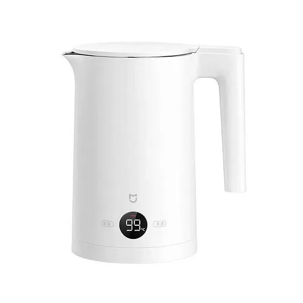 Чайник электрический Xiaomi Thermostatic Electric Kettle 2 1.5 л белый, купить в Москве, цены в интернет-магазинах на Мегамаркет