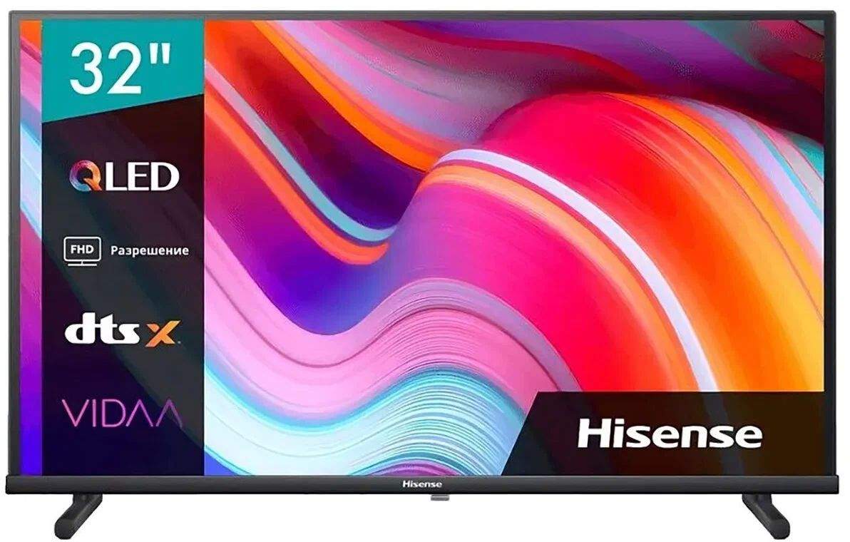 Телевизор Hisense 32A5KQ, 32"(81 см), FHD - купить в RBT, цена на Мегамаркет