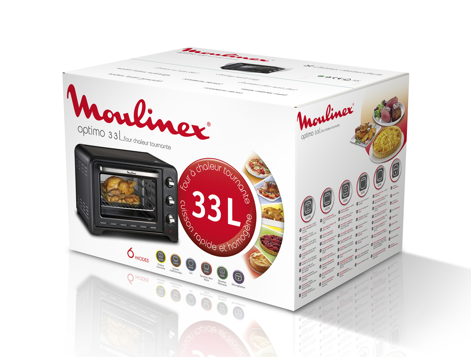 Мини-печь Moulinex ox464810