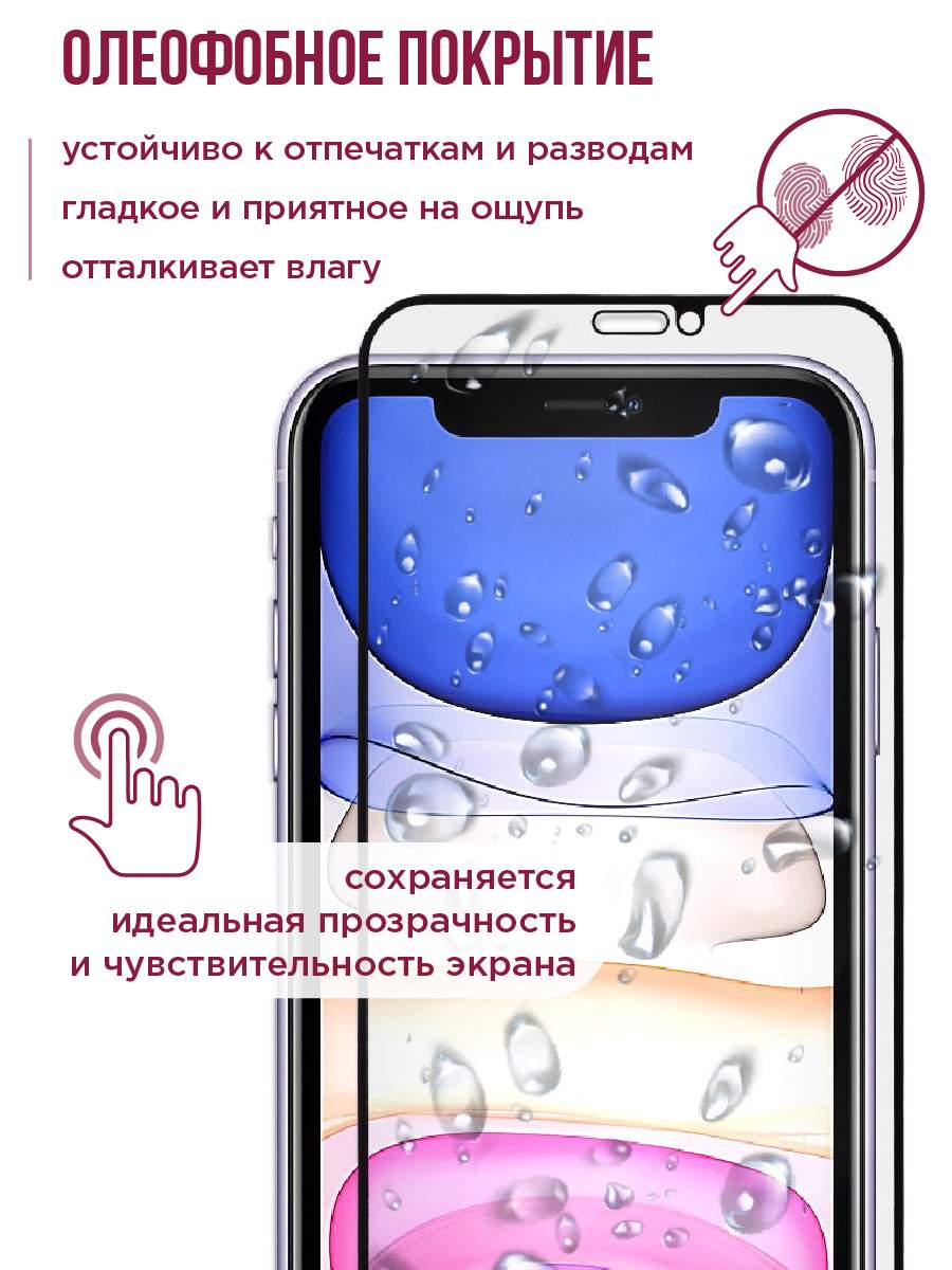 Защитное стекло антишпион iPhone 11; iPhone Xr полноэкранное; с рамкой -  отзывы покупателей на маркетплейсе Мегамаркет | Артикул: 600006727312