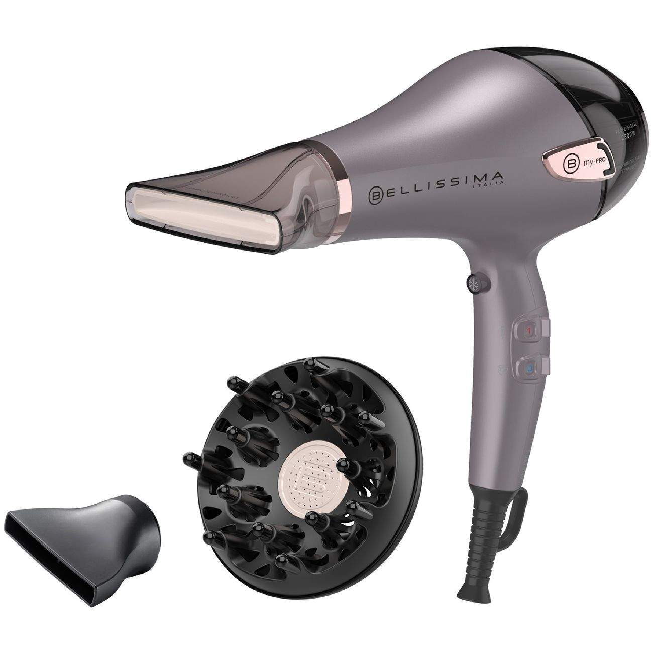 Миниатюра Фен Bellissima P5 4000 2300 Вт Purple № 2.