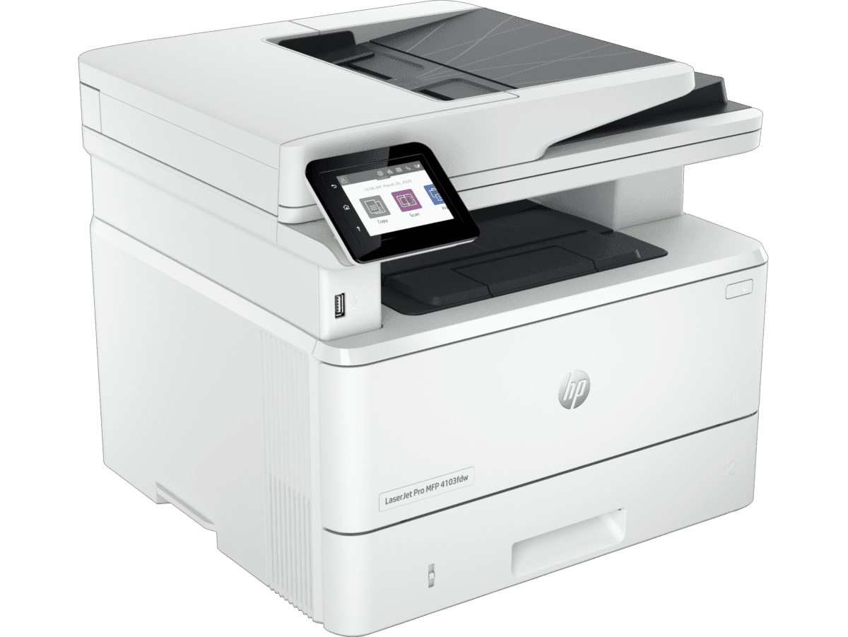 Лазерное МФУ HP LaserJet Pro 4103fdw (2Z629A), купить в Москве, цены в  интернет-магазинах на Мегамаркет