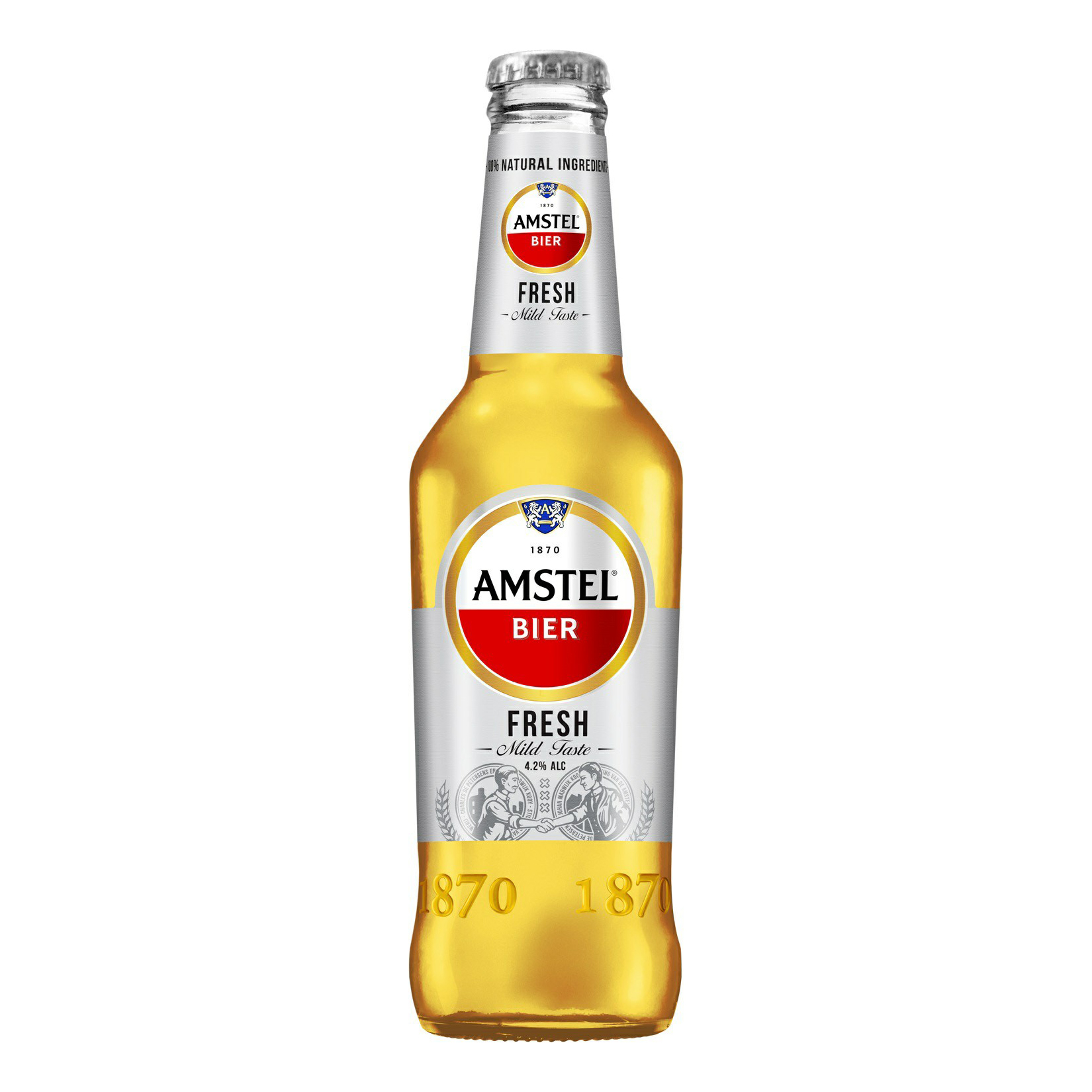 Пиво Amstel Premium Fresh светлое фильтрованное пастеризованное 4,2% 0,45 л - купить в Москве, цены на Мегамаркет | 100060811905