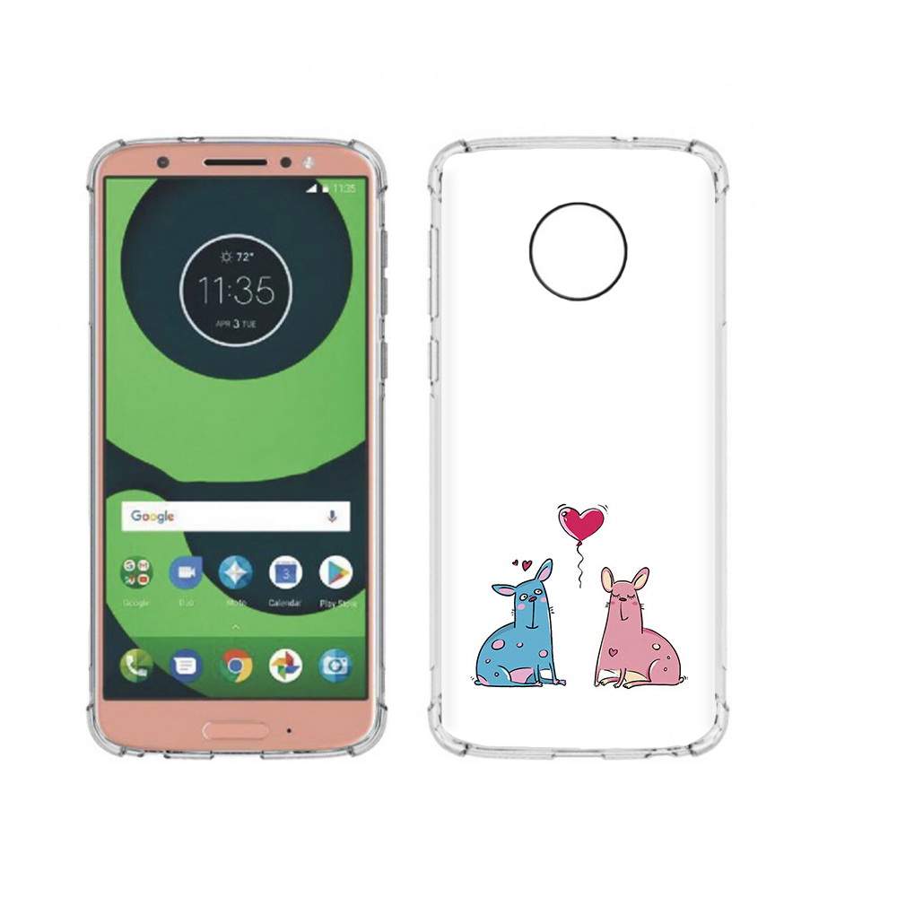 Чехол MyPads Tocco для Motorola Moto G6 Лама любовь (PT99805.376.102),  купить в Москве, цены в интернет-магазинах на Мегамаркет