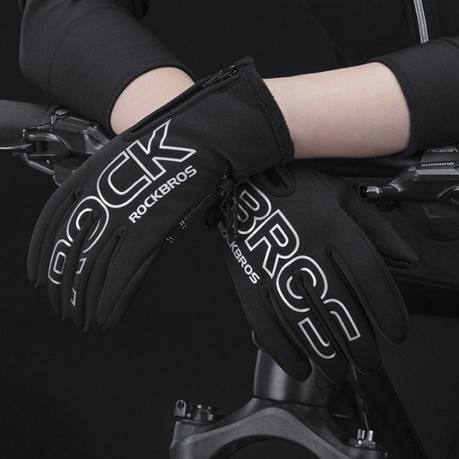 Перчатки мужские RockBros S091-4 черные XL