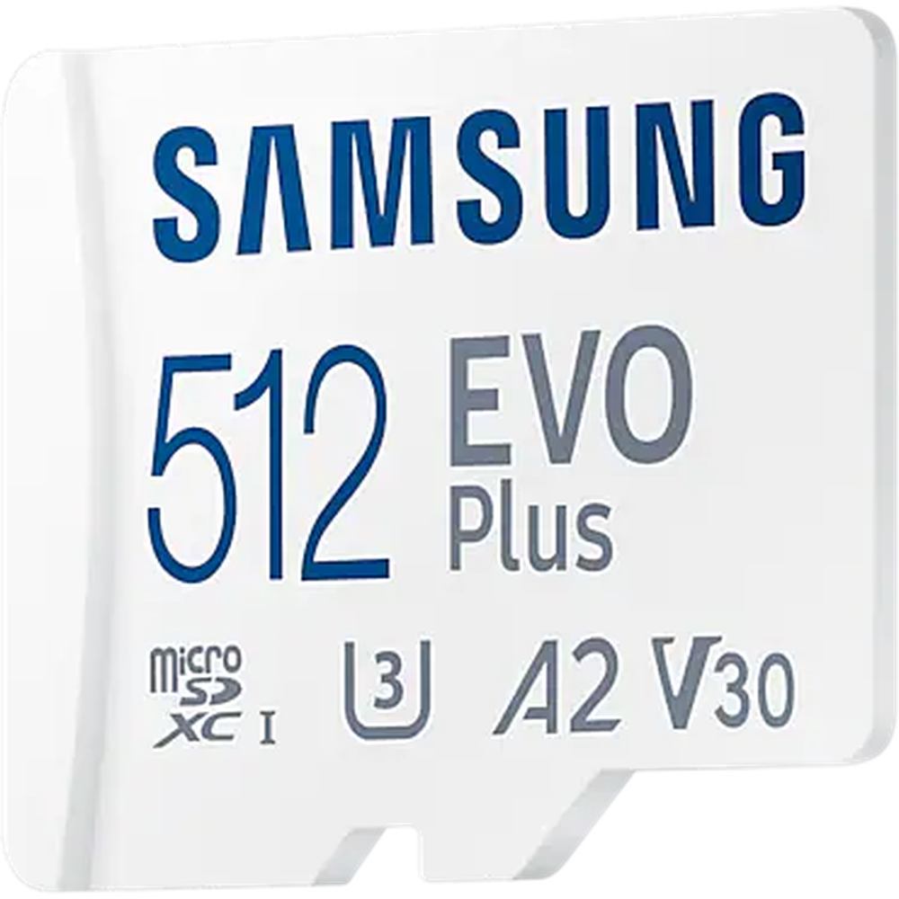 Карта памяти Samsung Micro SDXC 512Гб Evo Plus MB-MC512KA/RU, купить в  Москве, цены в интернет-магазинах на Мегамаркет