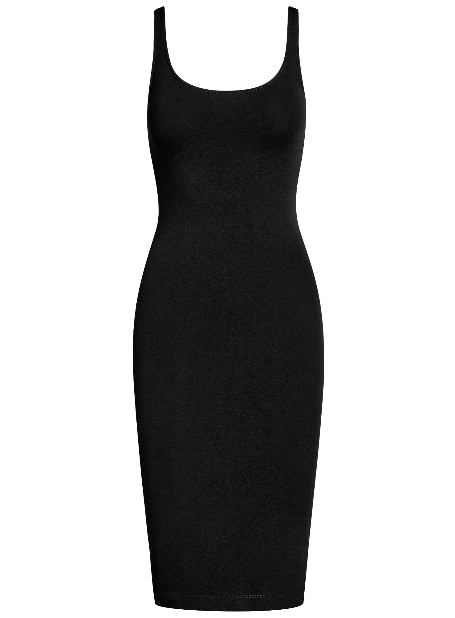 Платье женское oodji 14015007-2B черное 2XS