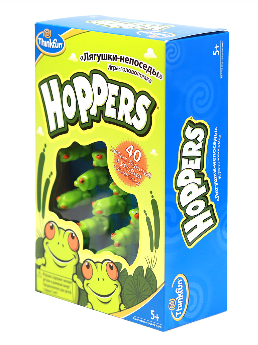 Логическая игра Thinkfun Лягушки-непоседы Hoppers - характеристики и  описание на Мегамаркет | 100002211861