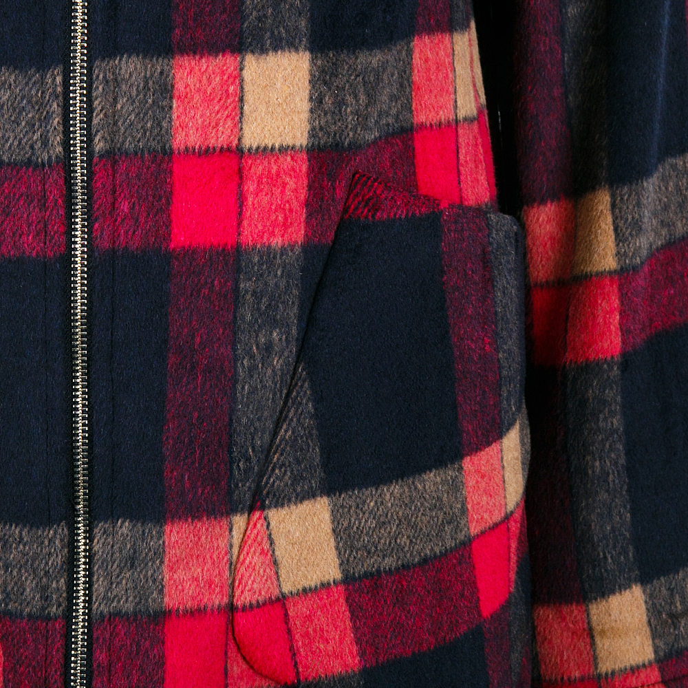 Пальто женское Westfalika XS19-I98-1002D-1 разноцветное 46 RU