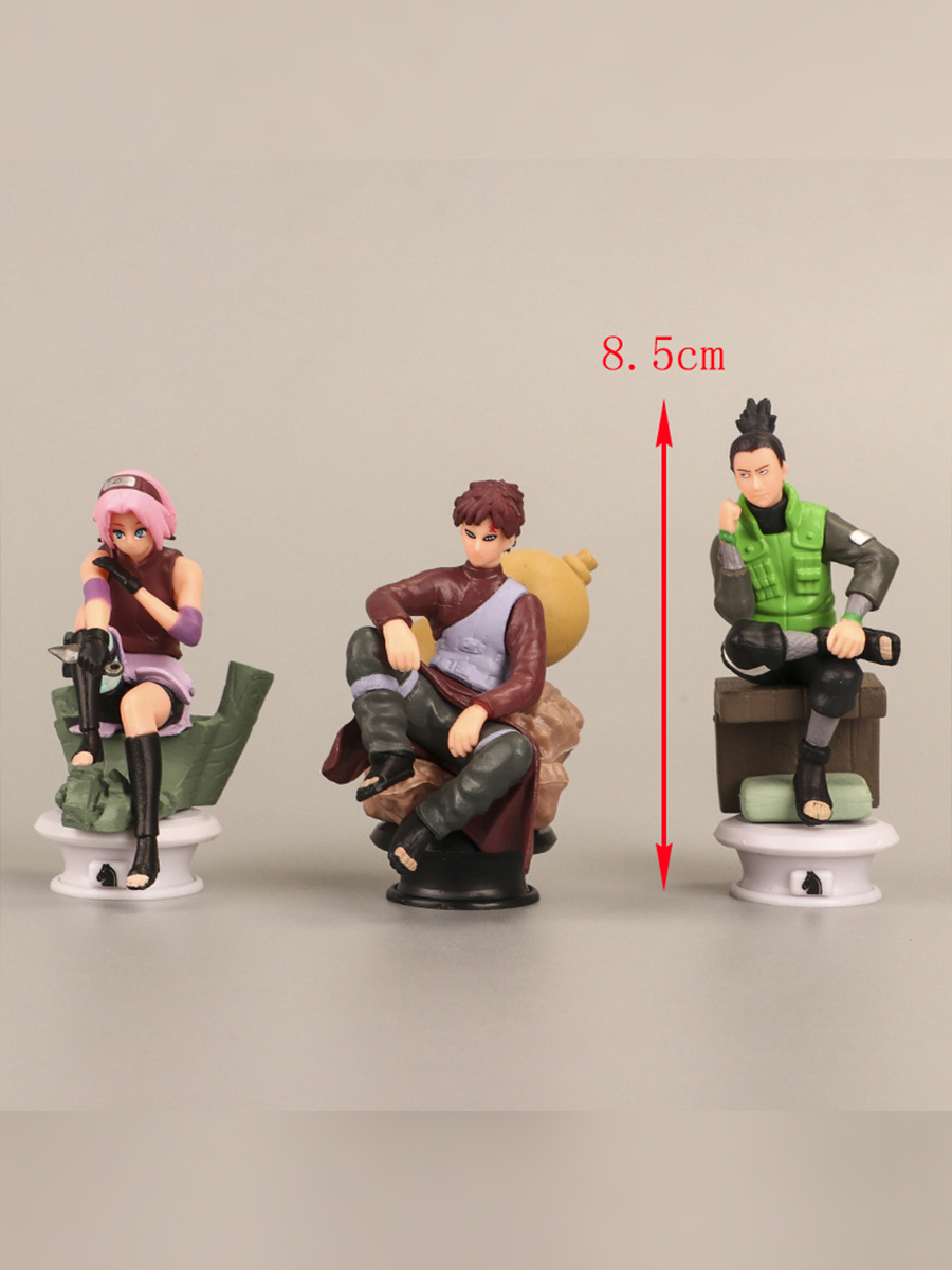 Набор фигурок Geek Place Shinobi Band 6шт. Аниме figure.Наруто6шт – купить  в Москве, цены в интернет-магазинах на Мегамаркет