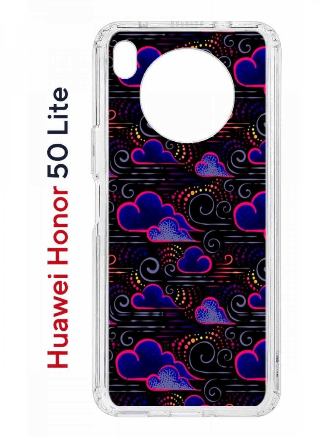 Чехол на Honor 50 Lite, Huawei Nova 8i Kruche Print Dreams, противоударный  бампер, купить в Москве, цены в интернет-магазинах на Мегамаркет