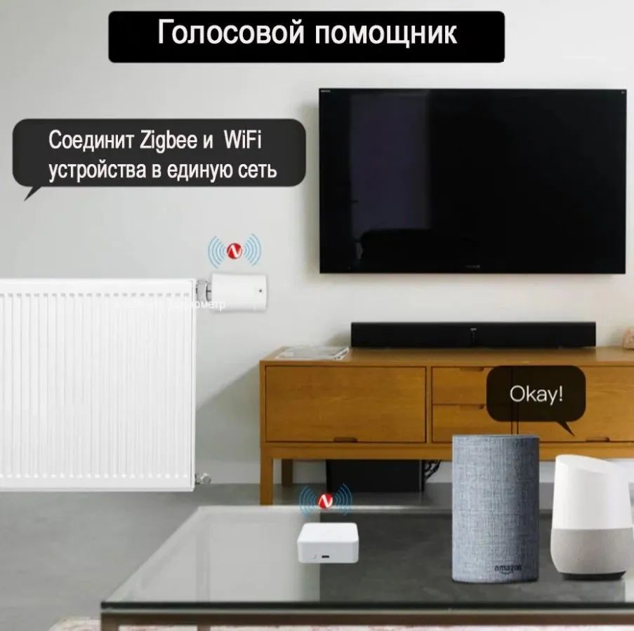 Контроллер AOVV шлюз Tuya ZigBee 3.0 для умного дома хаб usb Wi-Fi купить в  интернет-магазине, цены на Мегамаркет