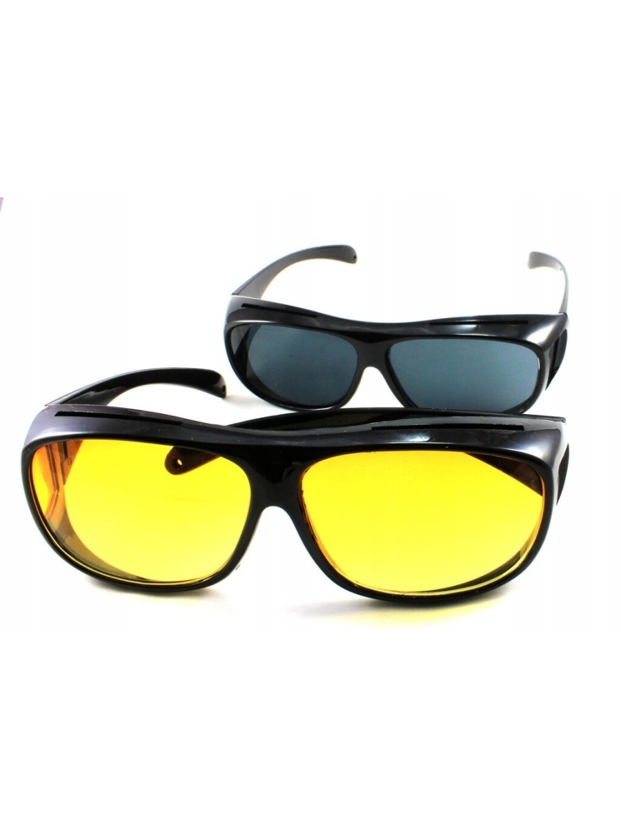 Антибликовые солнцезащитные очки HD Vision-2 штуки в комплекте
