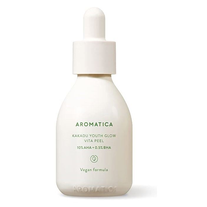 Пилинг-сыворотка AROMATICA KAKADU YOUTH GLOW VITA PEEL 10% AHA + 0.5% BHA 30 мл