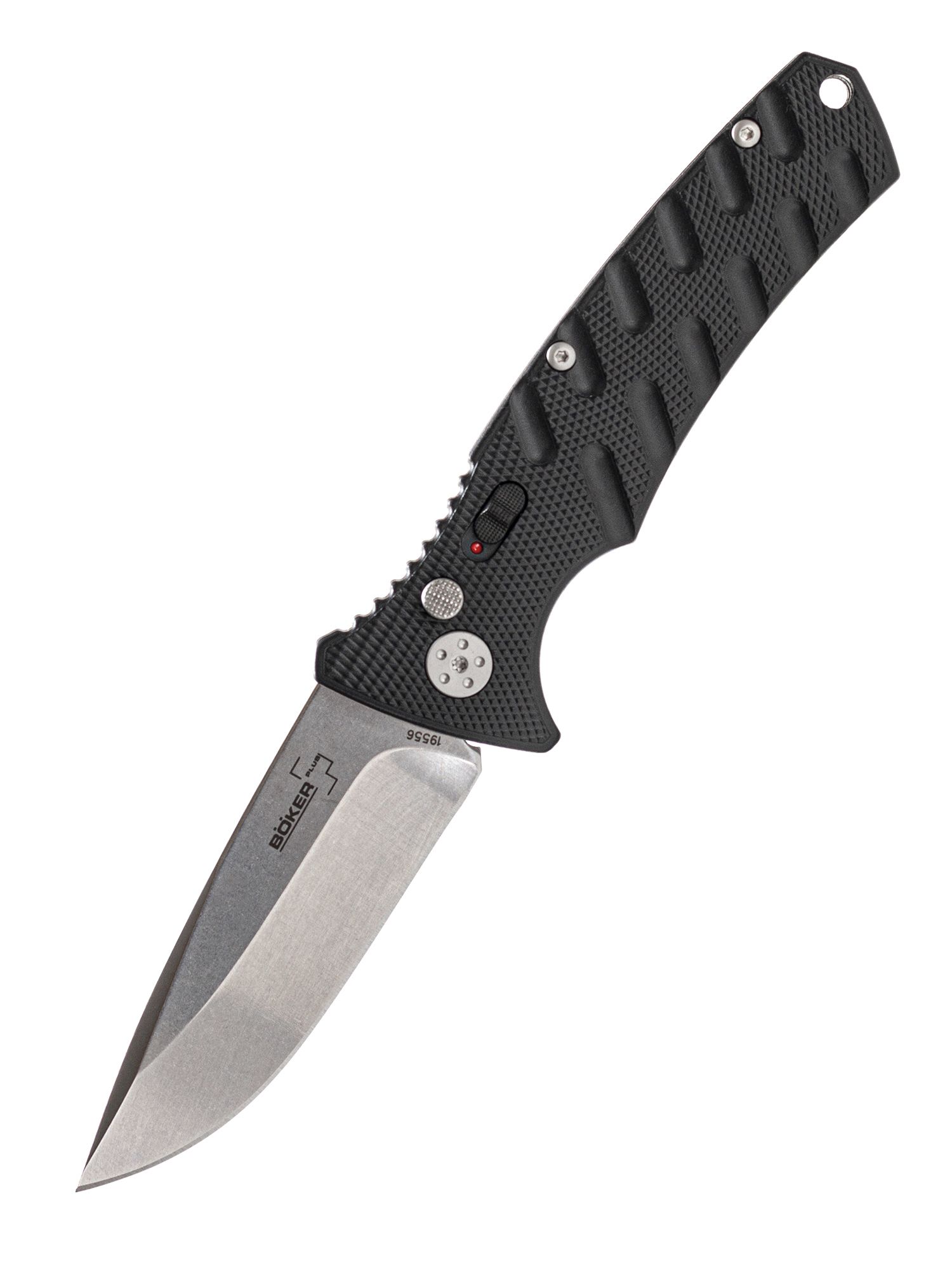 Böker Plus BHQ Strike Spear Point All Black automatic knife