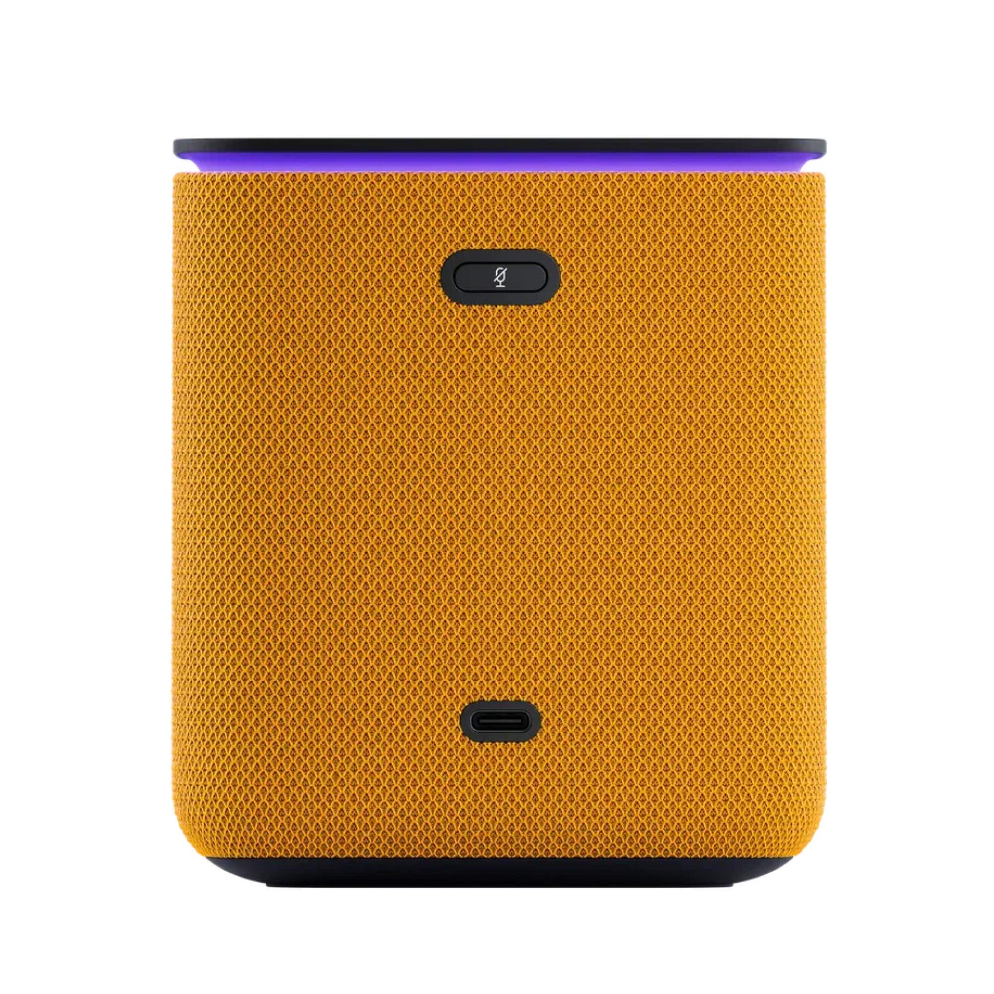 Умная колонка Яндекс Станция Миди с Алисой, с Zigbee Orange (YNDX ...