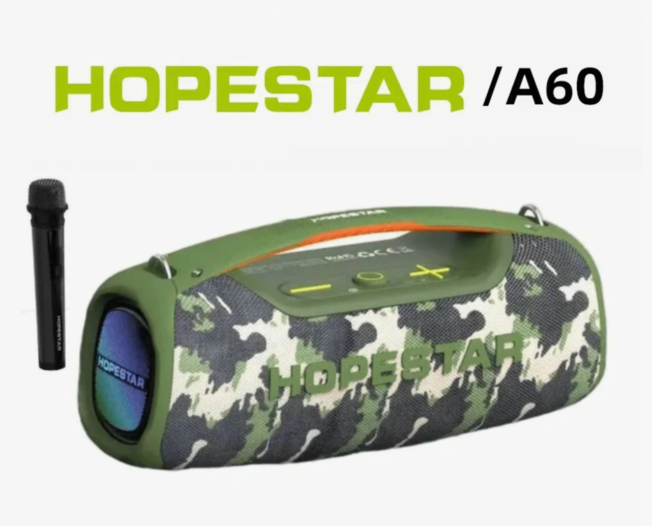 Портативная колонка Hopestar A60 Camouflage, купить в Москве, цены в интернет-магазинах на Мегамаркет