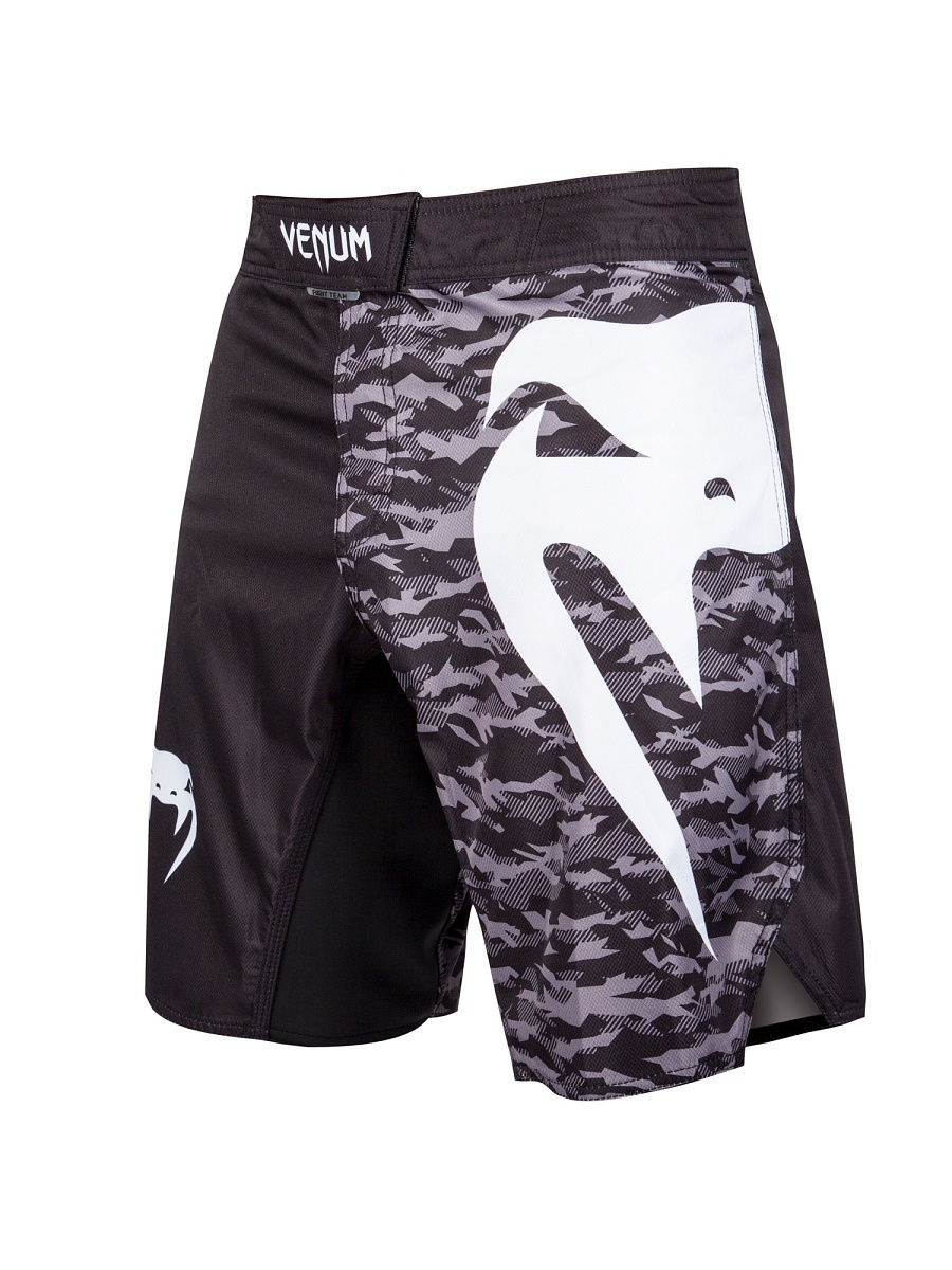 Шорты мужские Venum Light 3.0 Black/Urban Camo черные XXL