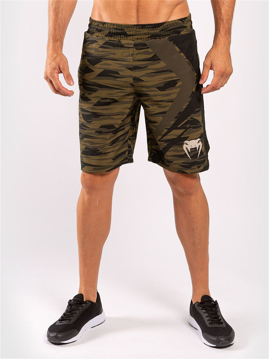 Шорты мужские Venum Contender 5.0 Khaki Camo зеленые XL