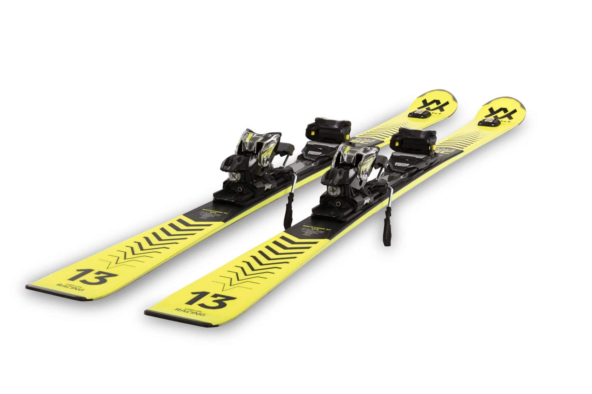 Горные лыжи Volkl Racetiger Sc + Vmotion 12 Gw 2022 yellow, 165 см