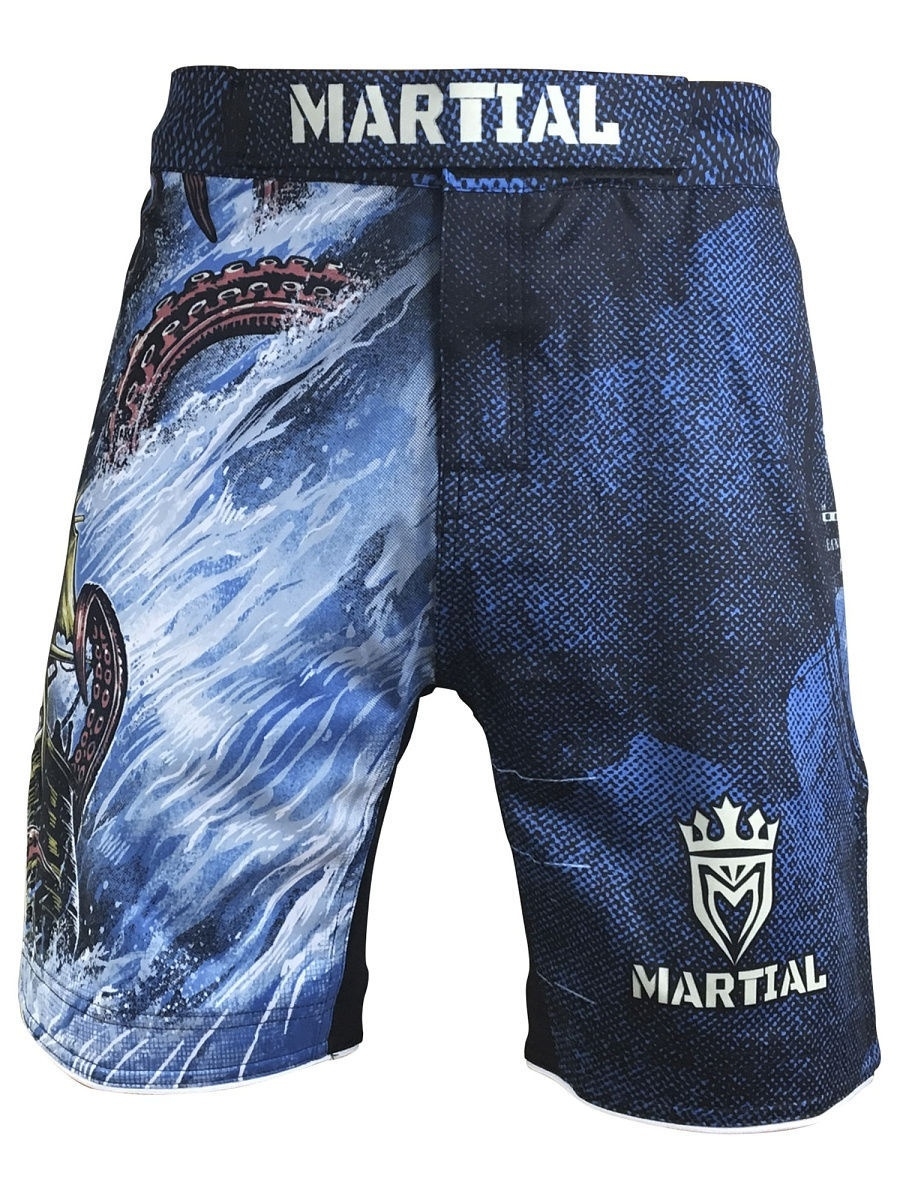 Шорты мужские Athletic pro. Kraken MS-113 синие XXL