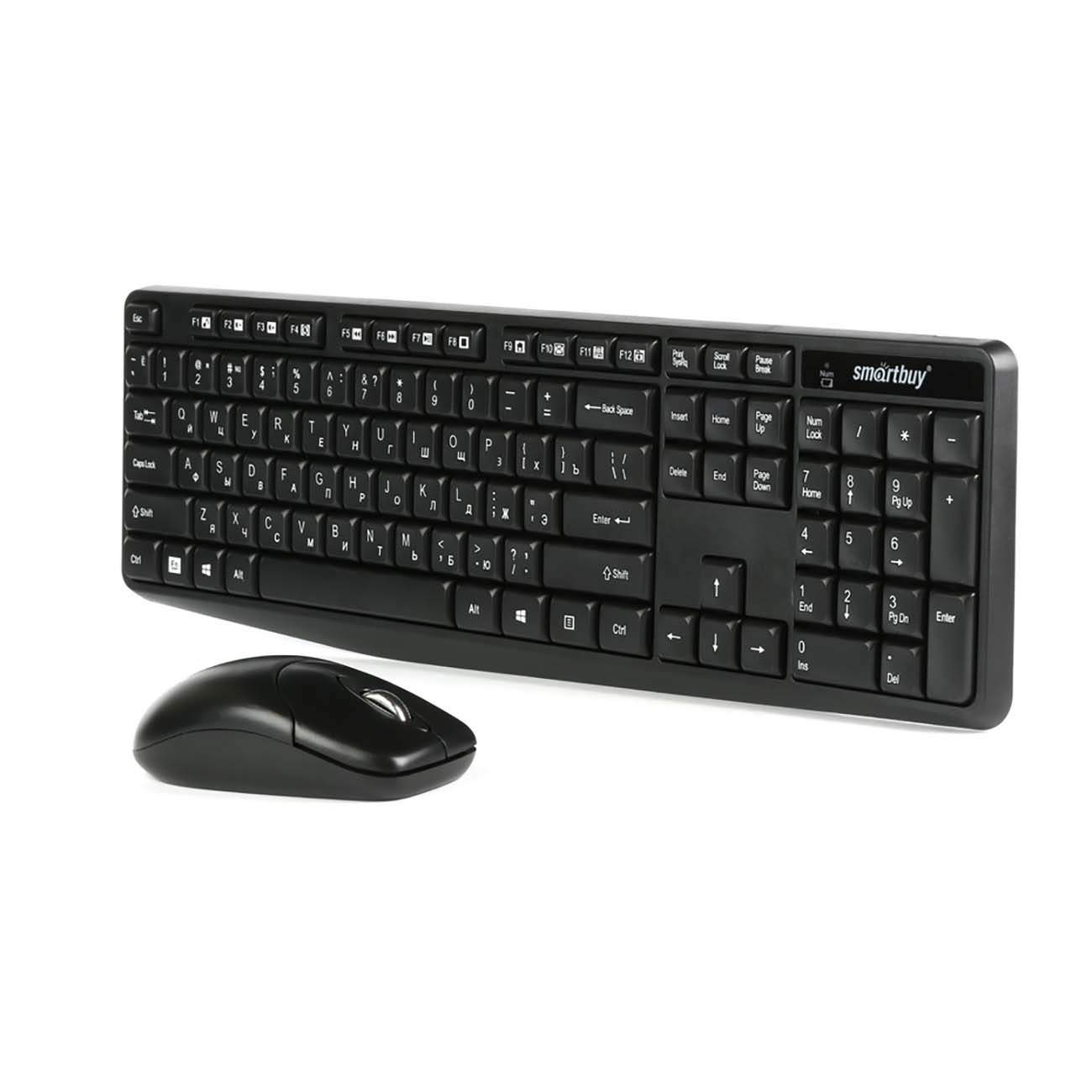 Комплект клавиатура и мышь SmartBuy ONE 235380AG Black (SBC-235380AG-K)