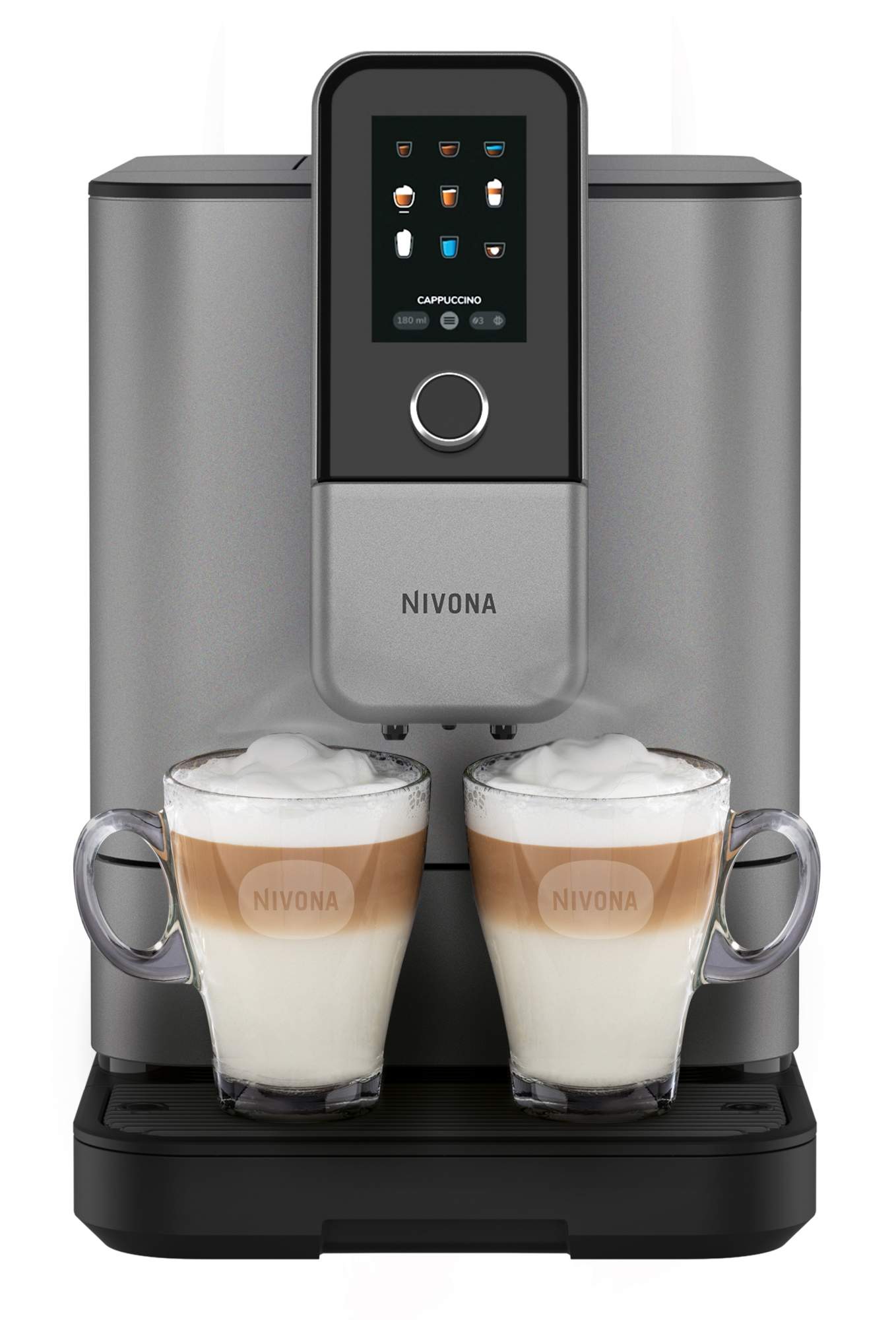 Кофемашина автоматическая NIVONA NIVO 8103 серебристая - купить в Официальный магазин Nivona, цена на Мегамаркет