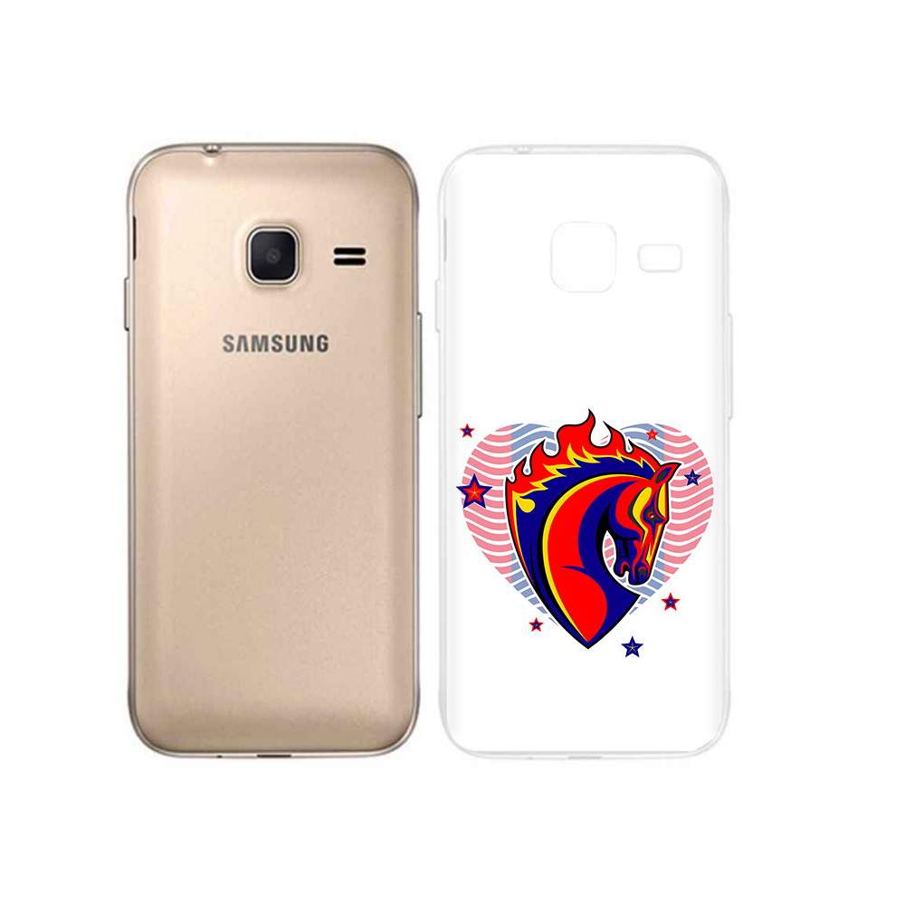 Чехол MyPads Tocco для Samsung Galaxy J1 mini ФК ЦСЛ Лошадь  (PT24300.564.180) – купить в Москве, цены в интернет-магазинах на Мегамаркет